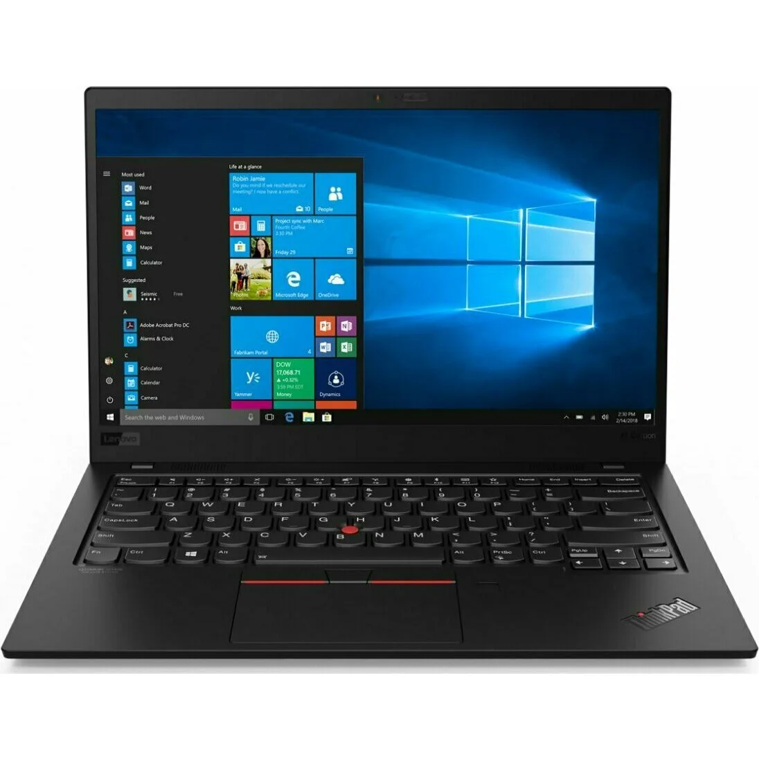 Lenovo ThinkPad X1 Carbon (Gen 7) 20QD0036RT, ноутбук